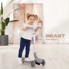Самокат 3-х колесный Rant Beast RB102 grey