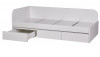 Кровать подростковая Polini kids Simple 1955 160*80 белый