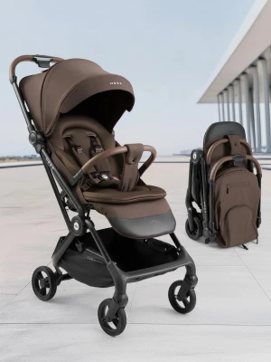 Коляска прогулочная Happy Baby Neez dark brown