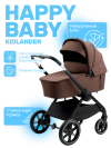 Коляска 2 в 1 Happy Baby Kidlander dark brown