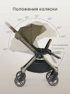 Коляска прогулочная Happy Baby Magna dark olive