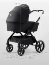 Коляска 2 в 1 Happy Baby Kidlander black