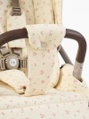 Коляска прогулочная Happy Baby Luna 360 beige flowers