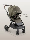 Коляска прогулочная Happy Baby Luna 360 dark olive