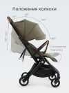 Коляска прогулочная Happy Baby Neez dark olive