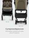 Коляска прогулочная Happy Baby Neez dark olive