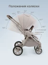 Коляска прогулочная Happy Baby Luna 360 grey