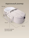 Люлька-переноска Happy Baby Carry grey