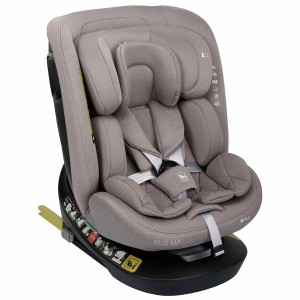 Автокресло Indigo Sence isofix i-size 0/1/2/3 (0-36кг) бежевый