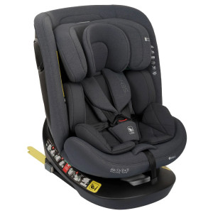 Автокресло Indigo Sence isofix i-size 0/1/2/3 (0-36кг) серый
