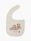 Нагрудный фартук Happy Baby на липучке (bears (milky), 16009)