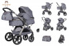 Коляска-трансформер Ining Baby X1-S PRO 3 в 1 grey