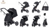 Коляска прогулочная Ining Baby Loli K364 black