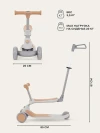 Самокат-Беговел Rant RB100 Rider Plus beige