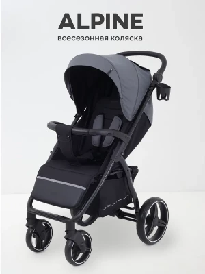 Коляска прогулочная Rant Basic Alpine RA450 2025 Graphite - фото 1