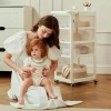 Стеллаж с ящиками Happy Baby Storio white