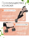 Коляска прогулочная Costa Lowe Beige