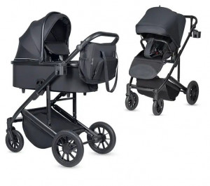Коляска 2 в 1 Farfello Sola Duo Comfort black
