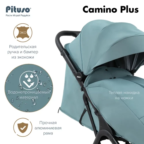 Коляска прогулочная Pituso Camino Nova Green