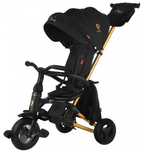 Велоколяска Pituso QPlay Nova Plus Black/Gold