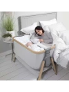 Комплект простыней на резинке PERINA для колыбели CoZee белый 81х51 см (2 шт) 