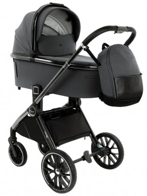 Коляска 2 в 1 Pituso Mayla Lux Dark Grey