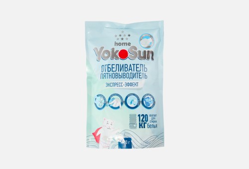Отбеливатель пятновыводитель Yokosun Экспресс-эффект 1 кг