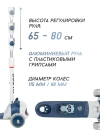 Самокат 3-х колесный Farfello F12 синий
