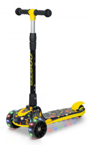 Самокат 3-х колесный Farfello AB-13 желтый