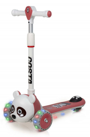 Самокат 3-х колесный Farfello F12 розовый