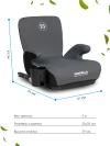 Автокресло Farfello Le10 1/2/3 (9-36кг) Black/Grey