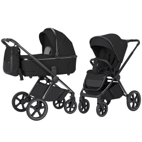 Коляска 2 в 1 Carrello Ultimo CRL-6524 Sable Black х/р