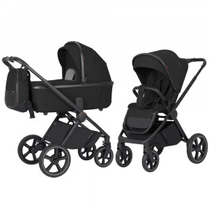 Коляска 2 в 1 Carrello Ultimo CRL-6528 Sable Black 2025