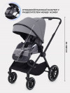 Коляска 2 в 1 MowBaby Amber MB067 Grey