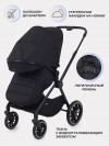 Коляска 3 в 1 MowBaby Amber MB068 Black