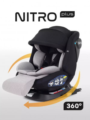 Автокресло Rant UB619 Nitro Plus isofix 0/1/2/3 (0-36 кг) beige