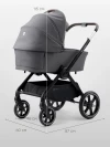 Коляска 2 в 1 Happy Baby Kidlander Dark grey