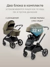 Коляска 2 в 1 Happy Baby Kidlander dark olive