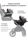 Автокресло Happy Baby Safer 0+ (0-13кг) dark grey