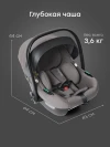 Автокресло Happy Baby Safer 0+ (0-13кг) dark grey
