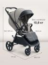 Коляска прогулочная Happy Baby Sensa grey