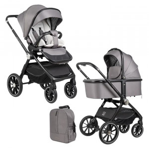 Коляска 2 в 1 Farfello Belleza grey
