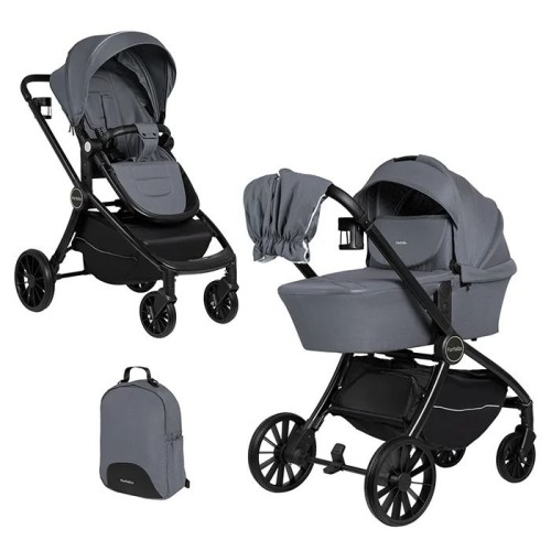 Коляска 2 в 1 Farfello Baby Shell greige