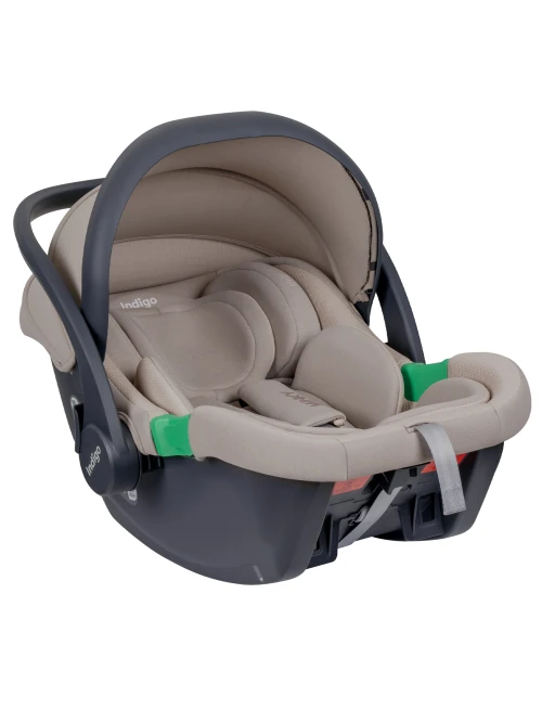 Автокресло Indigo Minky 0+ (0-13 кг) бежевый