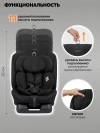 Автокресло Indigo Diesel i-size 0/1/2/3 (0-36кг) черный
