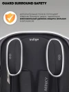 Автокресло Indigo Minky 0+ (0-13 кг) черный