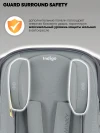 Автокресло Indigo Minky 0+ (0-13 кг) светло-серый
