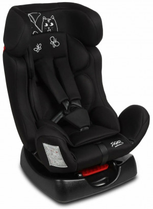 Автокресло Siger Diona 0/1/2 (0-25 кг) черный кот