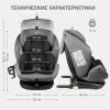 Автокресло Siger Ультра 0/1/2/3 (0-36кг) светло-серый