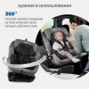 Автокресло Siger Ультра 0/1/2/3 (0-36кг) светло-серый